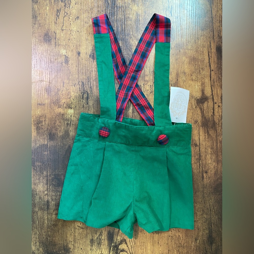 NWT -TBBC Green with Red Plaid